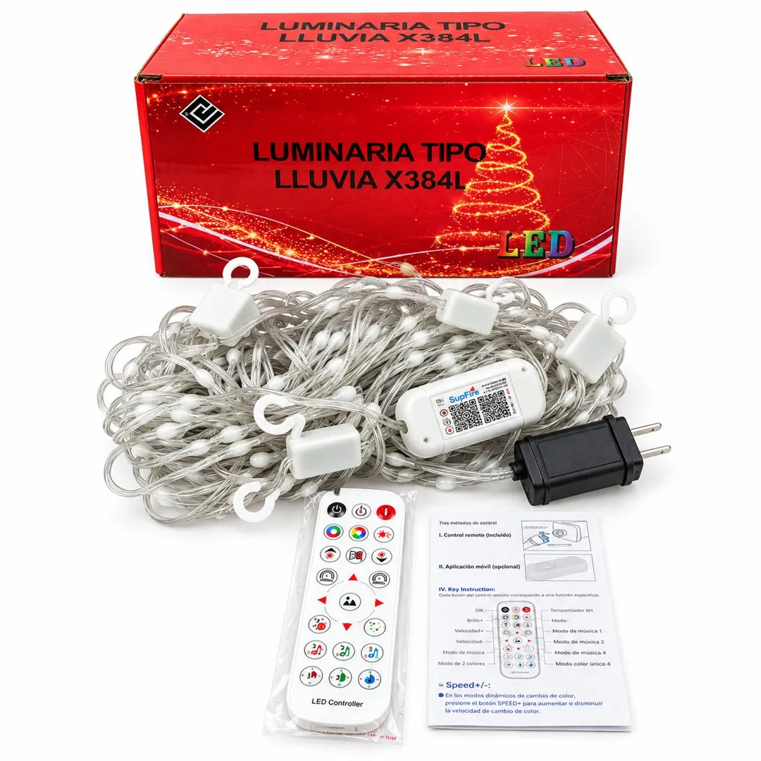Destella Cortina LED Inteligente 3x2 m